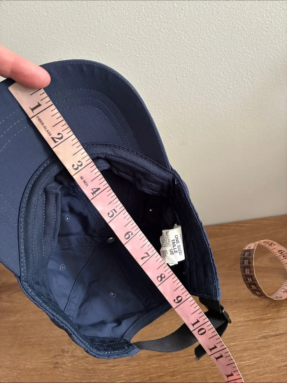 The North Face Youth Hat Navy Blue Logo Adjustable Baseball Cap Kids Junior